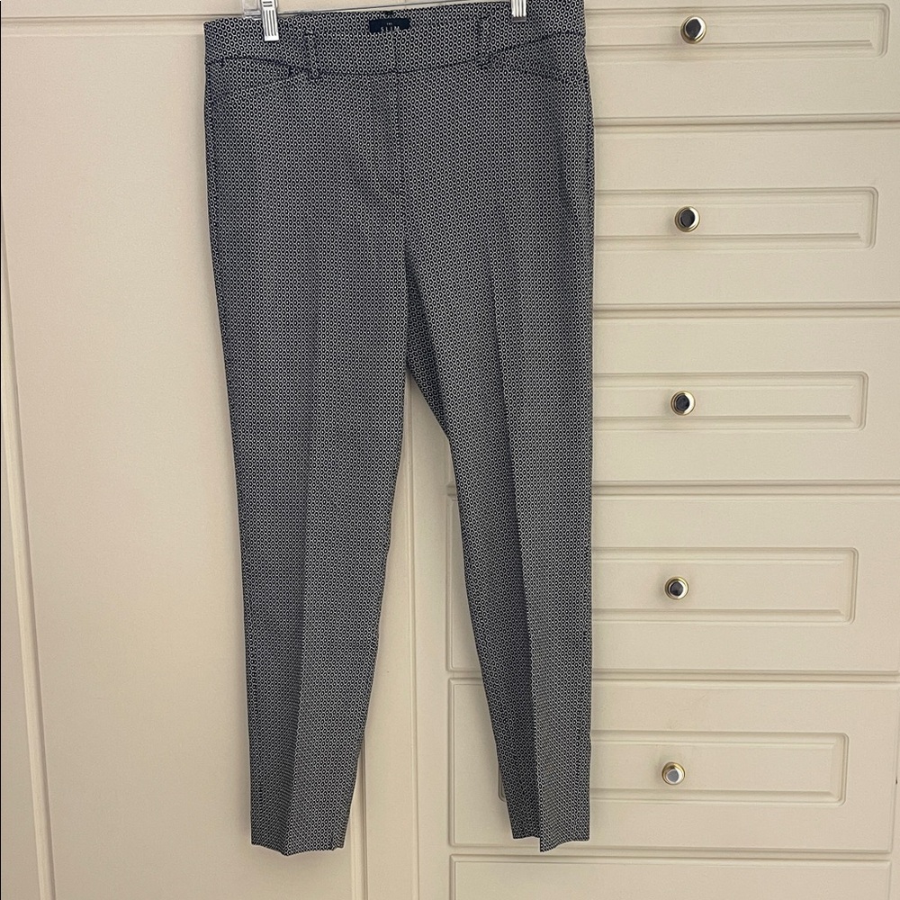 White House Black Market geometric pants
